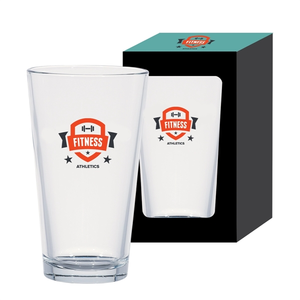 Photo of 16 Oz. Classic Pint Glass With Custom Window Box