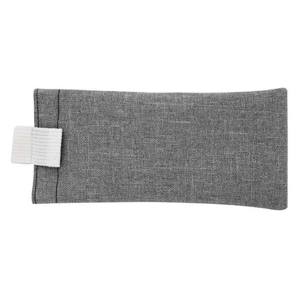 Gray With White color option for Heathered Eyeglass Holder