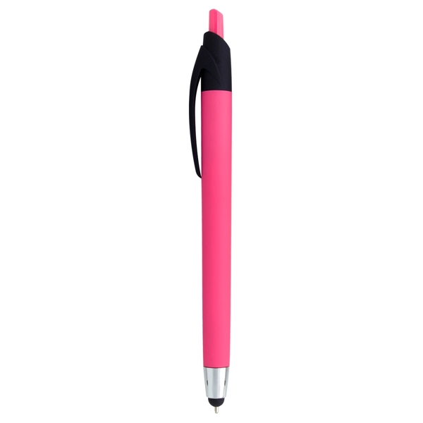 Pink color option for Sleek Plunger Action Stylus Pen