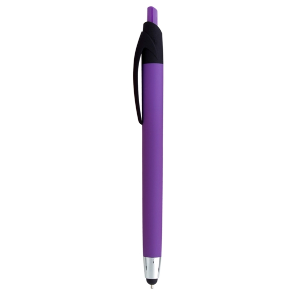 Purple color option for Sleek Plunger Action Stylus Pen