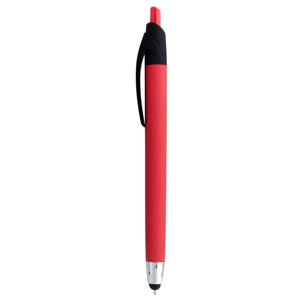 Red color option for Sleek Plunger Action Stylus Pen