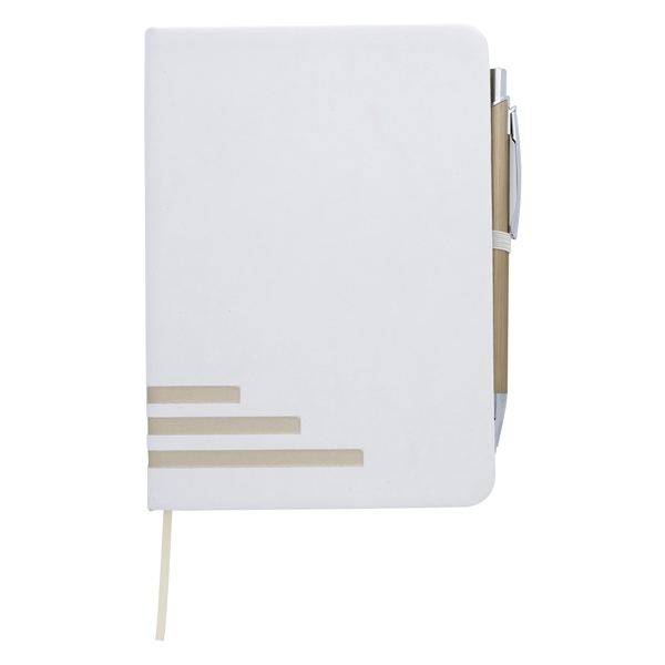 White With Gold color option for Stylish Metallic Journal