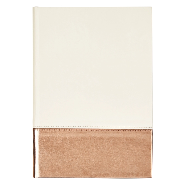 White-Rose Gold color option for Dual Color Writing Pad