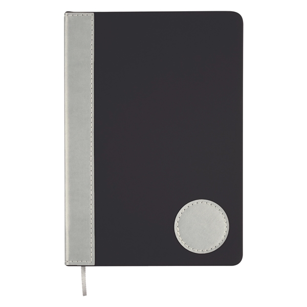 Black-Silver color option for 80 Page Lined Stylish Journal