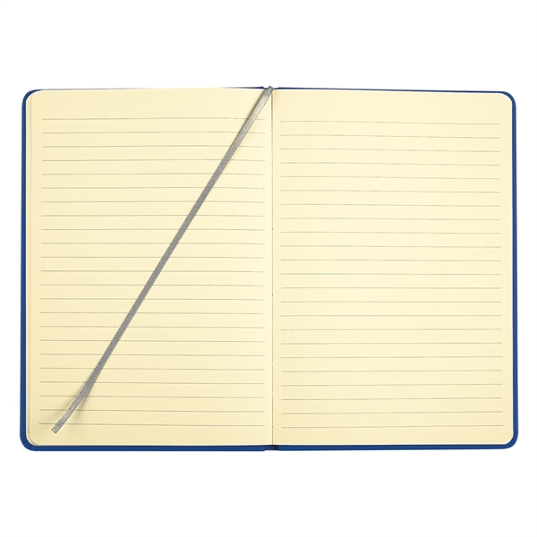 Royal Blue-Silver color option for 80 Page Lined Stylish Journal