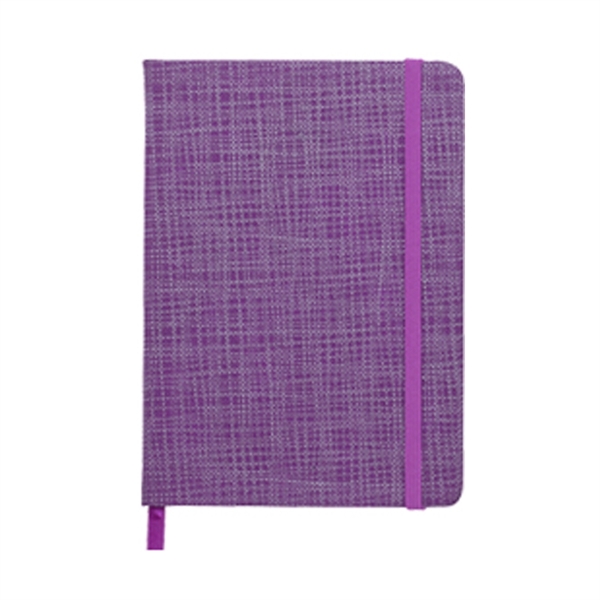 Purple color option for Crosshatch Designed Everyday Notebook