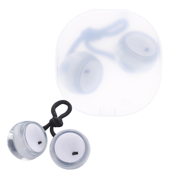 Translucent Clear color option for Illuminating Finger Clackers With Case