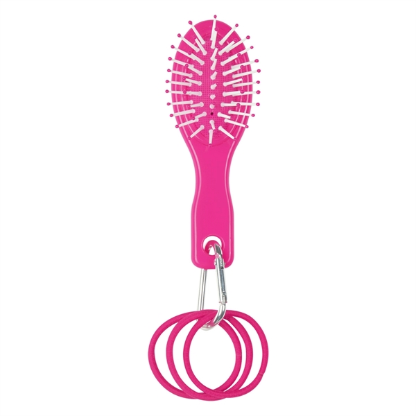 Pink color option for Hair Accessory With Carabiner