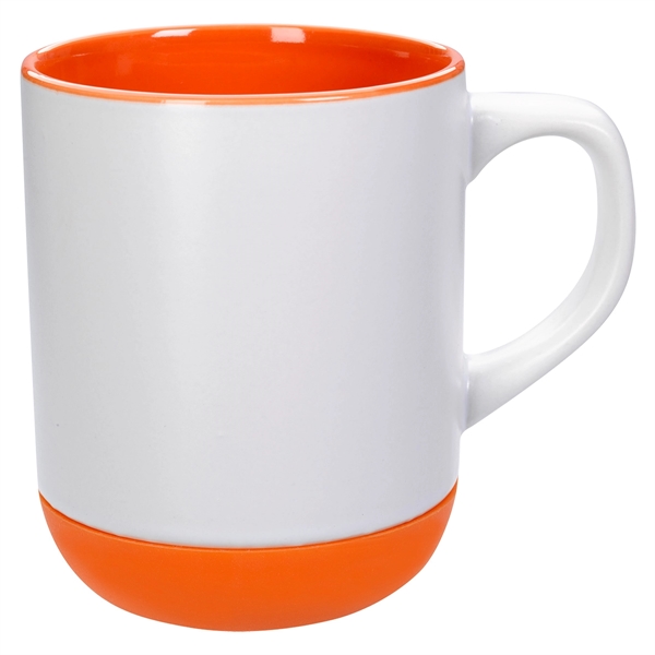 White With Orange color option for Administrator's Mug