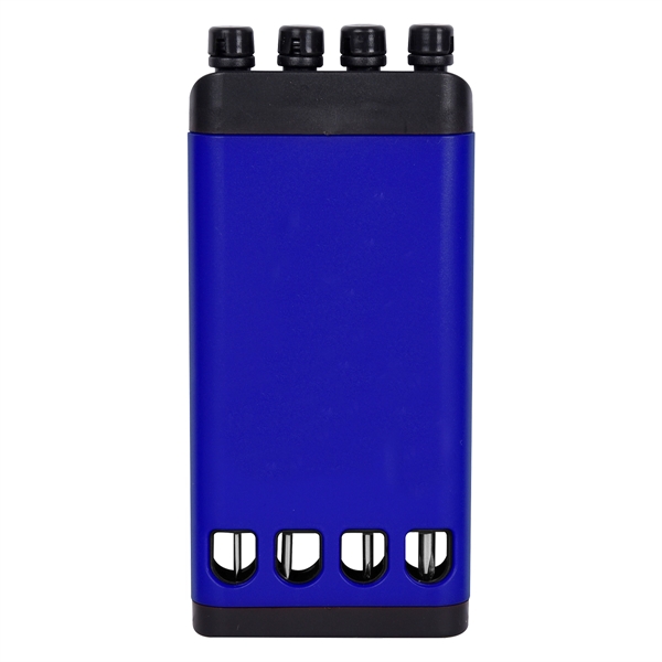 Blue color option for 4 Piece Basic Screwdriver Tool Set