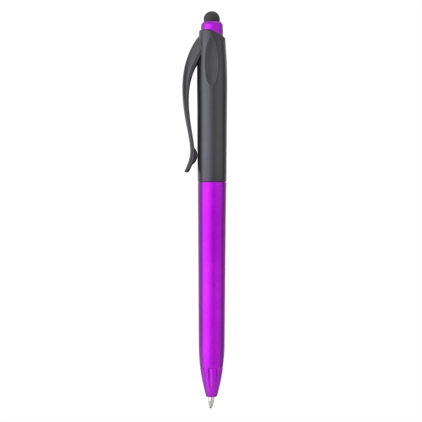 Purple With Black color option for King 2 In 1 Pen