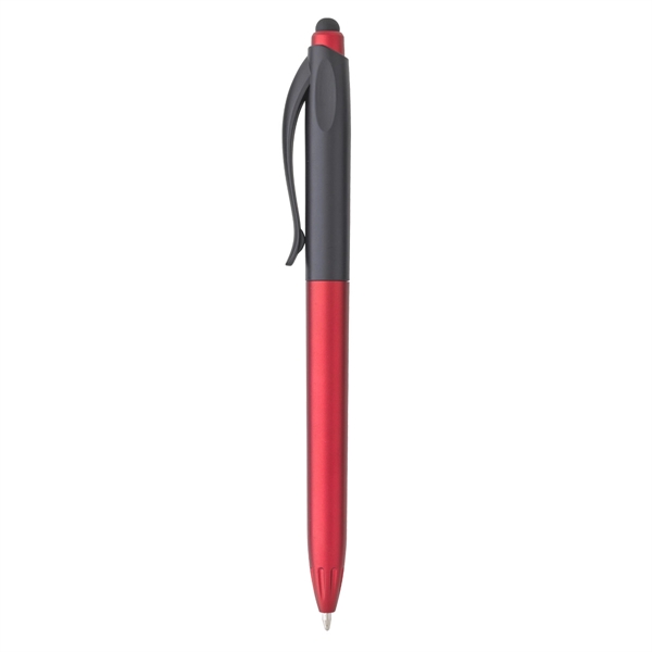 Red With Black color option for King 2 In 1 Pen