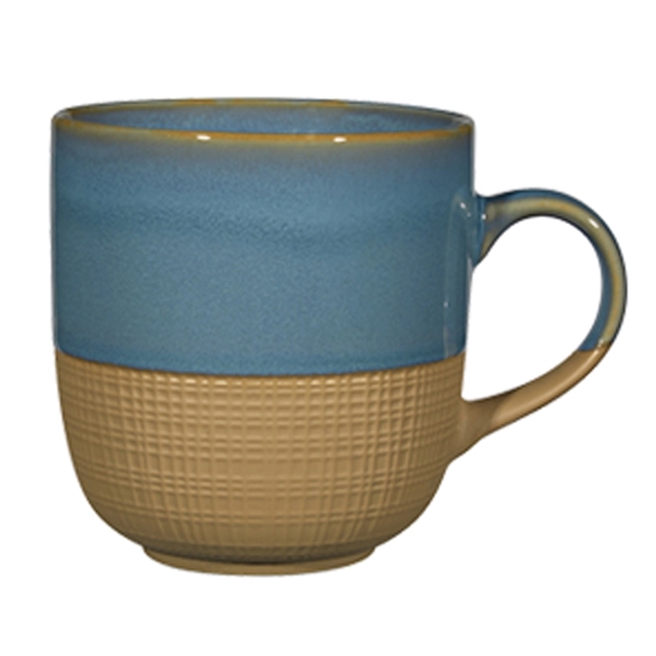 Light Blue color option for 15 Oz. Custom Handcrafted Mug