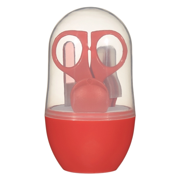 Red color option for Handy Manicure Kit