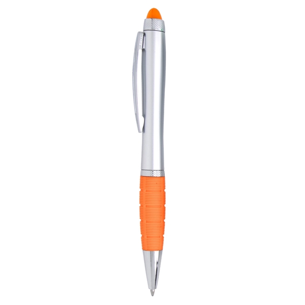 Silver With Orange color option for Bartender's Led Lit Pen