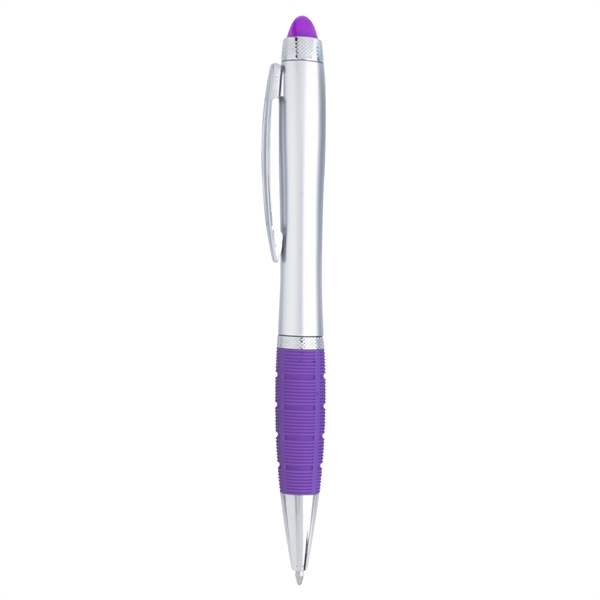 Silver With Purple color option for Bartender's Led Lit Pen