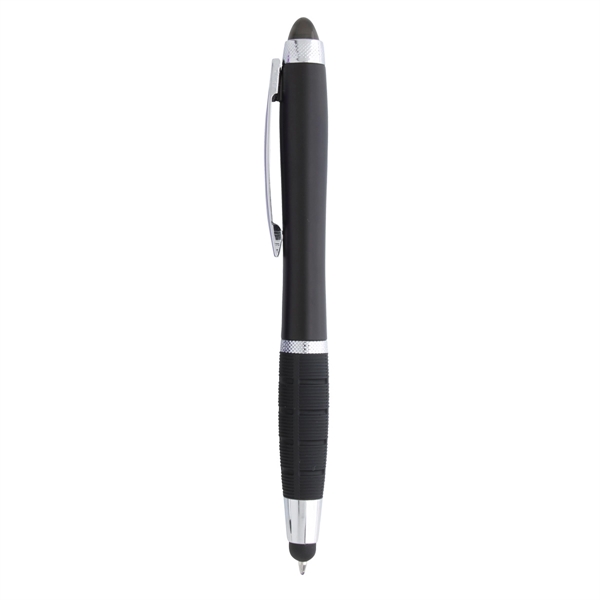 Metallic Black color option for Stylus Pen With Bright Led Light