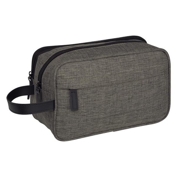 Gray color option for Dual Compartment Travel Pouch