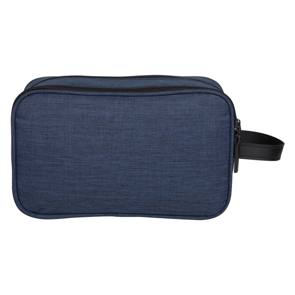Navy color option for Dual Compartment Travel Pouch
