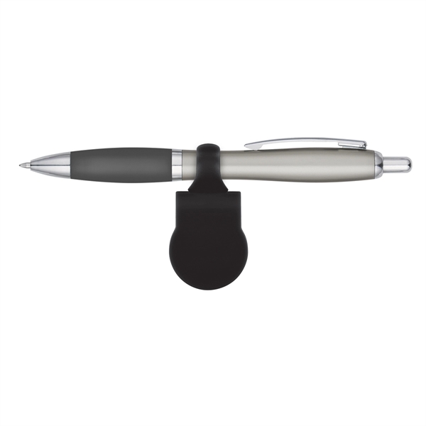 Black color option for Clip On Pen Holding Webcam Cover With Sleek Pen