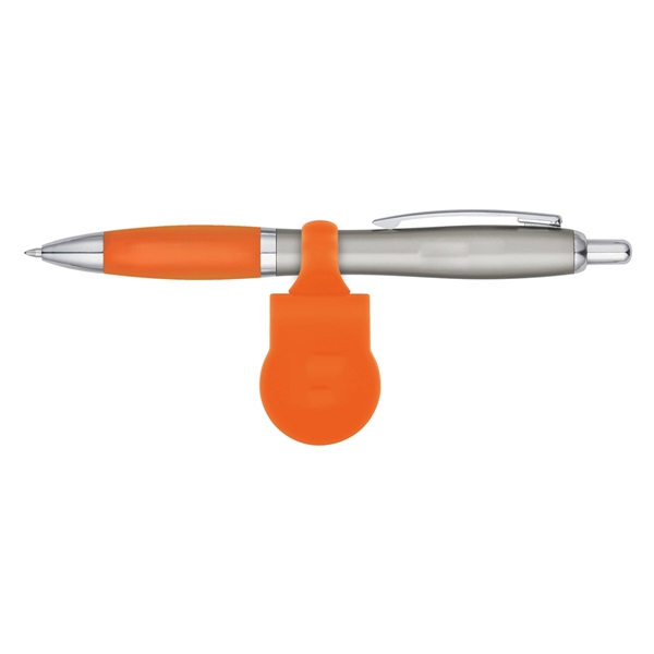 Orange color option for Clip On Pen Holding Webcam Cover With Sleek Pen