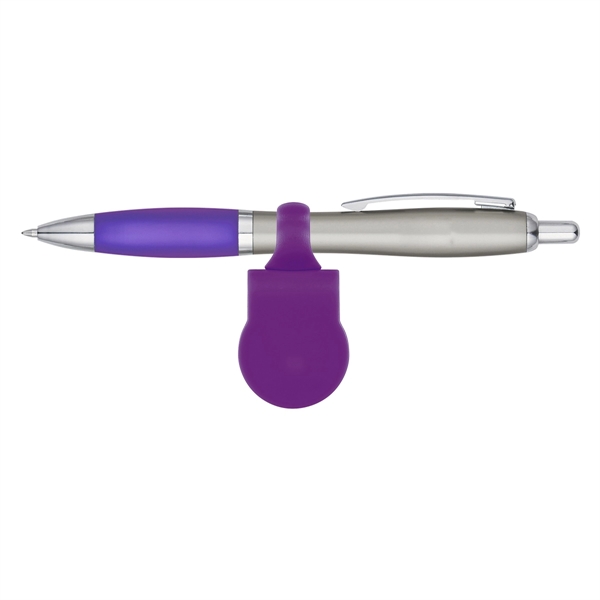Purple color option for Clip On Pen Holding Webcam Cover With Sleek Pen