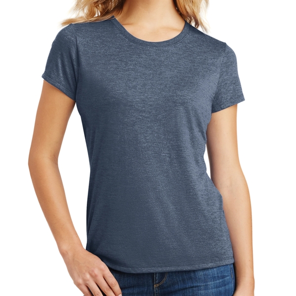 Navy Frost color option for Sleek And Fitted Ladies Tee