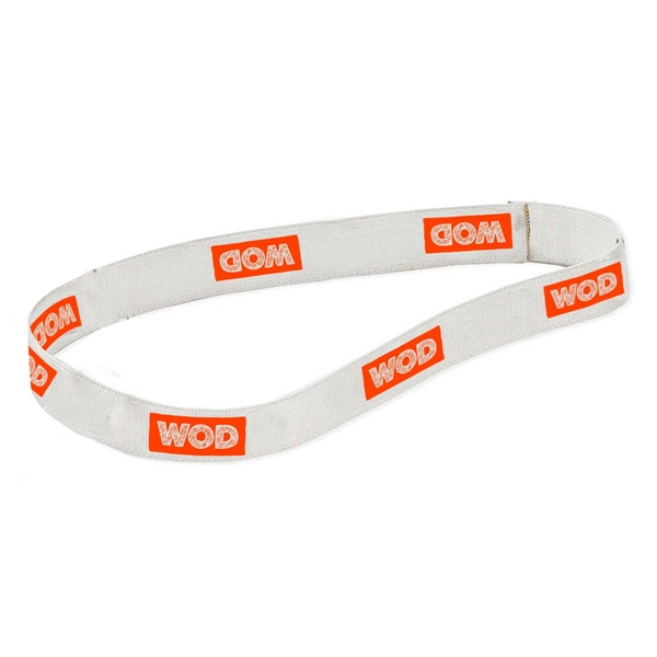 White color option for Stylish Headband With Dye Sublimation