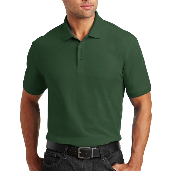 Bright Kelly Green color option for Top Quality Port Authority Polo Shirt