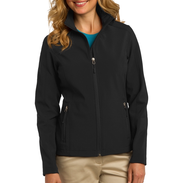 Black color option for Port Authority® Women's Soft And Breathable Shell Jacket
