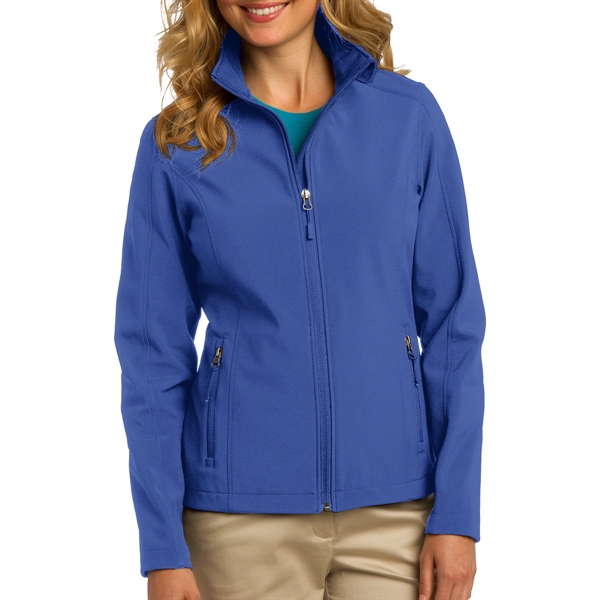 Dress Blue Navy color option for Port Authority® Women's Soft And Breathable Shell Jacket
