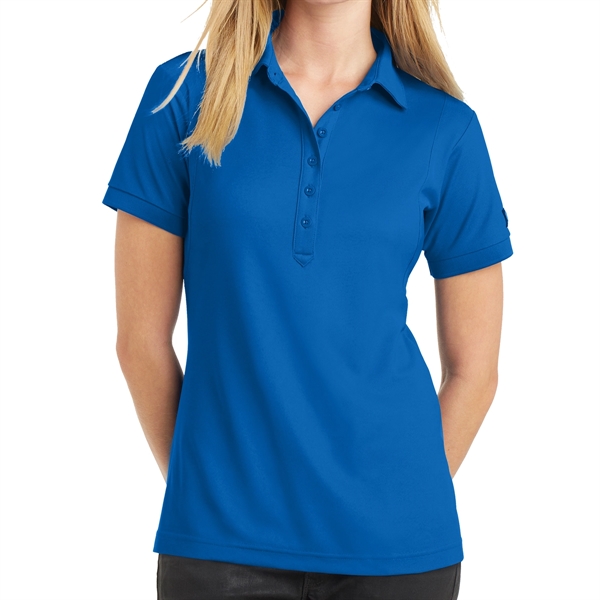 Electric Blue color option for Ladies' Polo Shirt