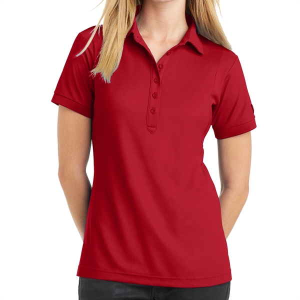 Signal Red color option for Ladies' Polo Shirt
