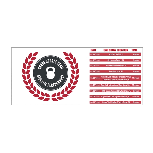 White color option for Schedule Magnet