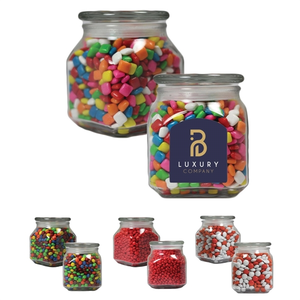 Photo of Customizable Square Apothecary Jar