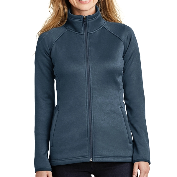 Tnf Medium Grey Heather color option for Blight  Ladies' Canyon North Face Fleece Jacket