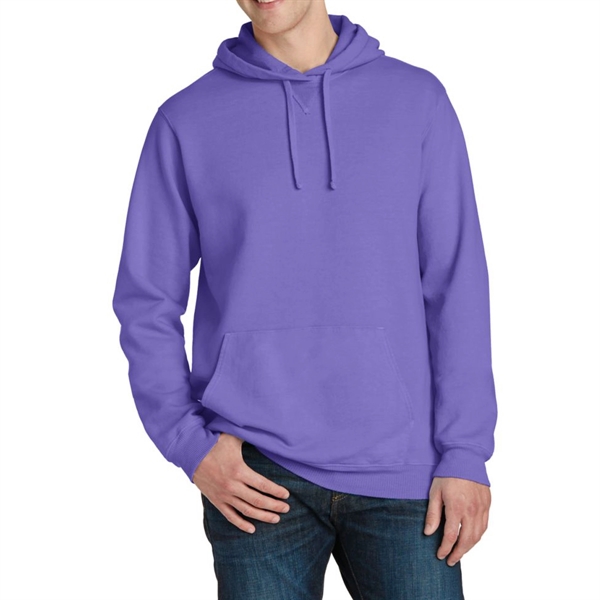 Amethyst color option for Pigment Dyed Hooded Sweatshirt