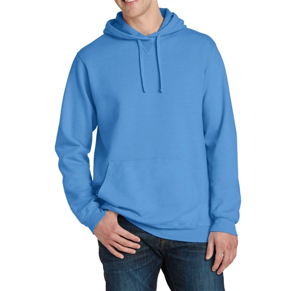 Blue Moon color option for Pigment Dyed Hooded Sweatshirt