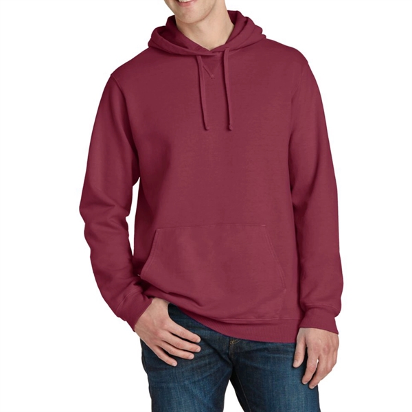 Merlot color option for Pigment Dyed Hooded Sweatshirt