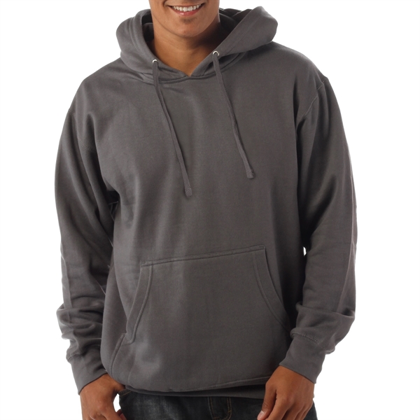 Charcoal Heather color option for Hooded Pullover For Male