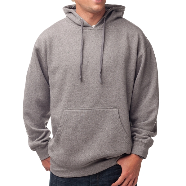 Gunmetal Heather color option for Hooded Pullover For Male