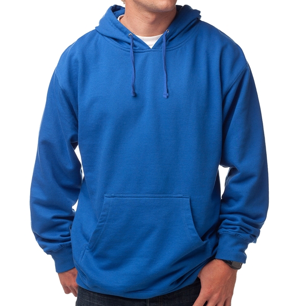 Heather Blue color option for Hooded Pullover For Male