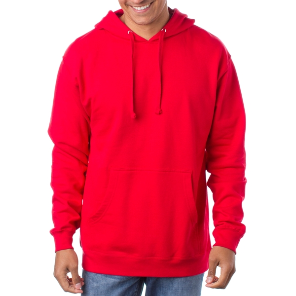 Red color option for Hooded Pullover For Male