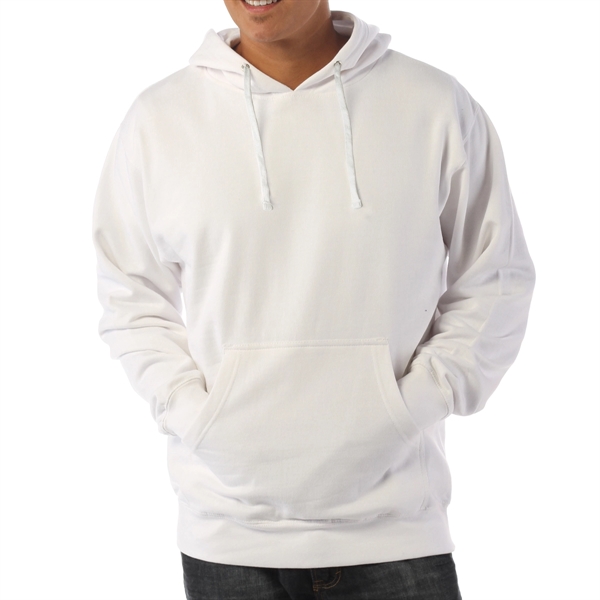 White color option for Hooded Pullover For Male