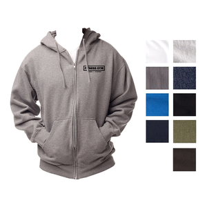 Photo of Male Midweight Sweatshirt With Zipper And Hood