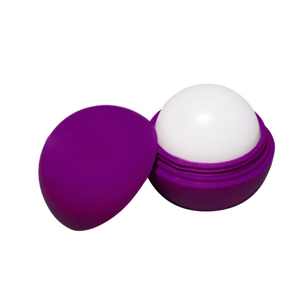 Purple color option for Matte Finish Os Round Lip Balm