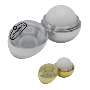 Photo of Round Metallic Lip Balms