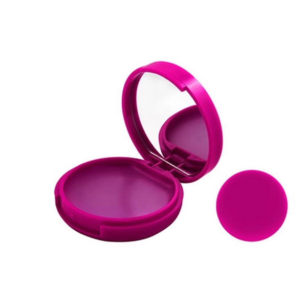 Fuchsia color option for Two In One Vanity Mirror Lip Balm