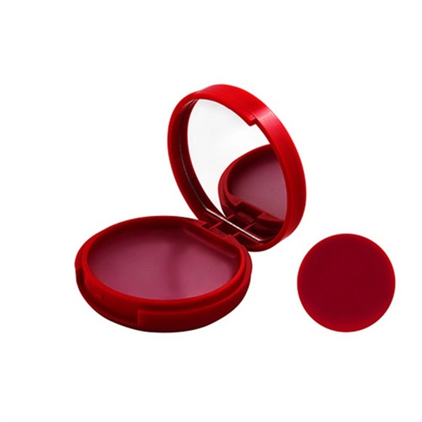 Red color option for Two In One Vanity Mirror Lip Balm