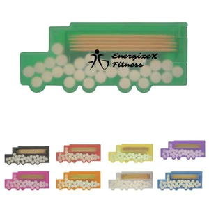 Photo of Semi Truck Designed Mint & Toothpick Kit